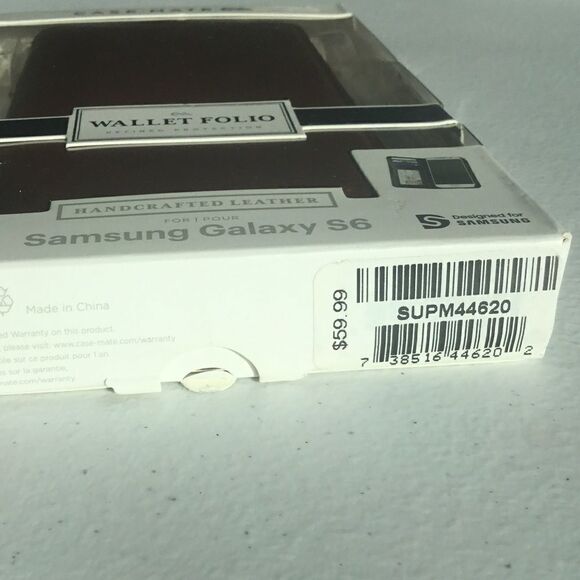 Samsung Galaxy Note 6 Leather Wallet Folio (L) - Picture 8 of 8